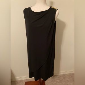 Donna Ricco Women’s Black Dress. Size 16. NWT